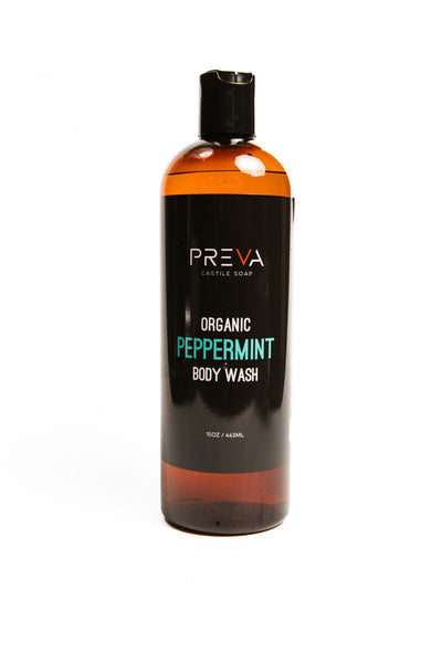 Organic Peppermint Castile (15oz) – Preva Body