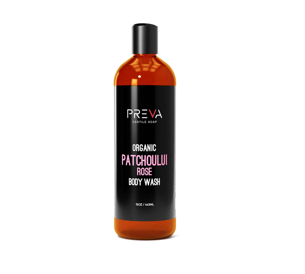 Organic Patchouli Rose Castile (15oz) – Preva Body Organic Patchouli Rose Castile (15oz) – Preva Body
